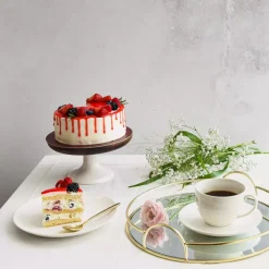 Talerz obiadowy DUKA EVERYDAY 26,5 cm biały porcelanowy