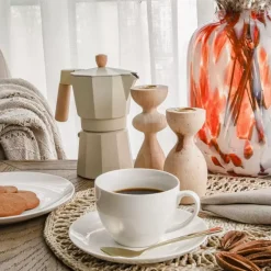 Talerz obiadowy DUKA EVERYDAY 26,5 cm biały porcelanowy