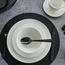 Talerz obiadowy DUKA EVERYDAY 26,5 cm biały porcelanowy