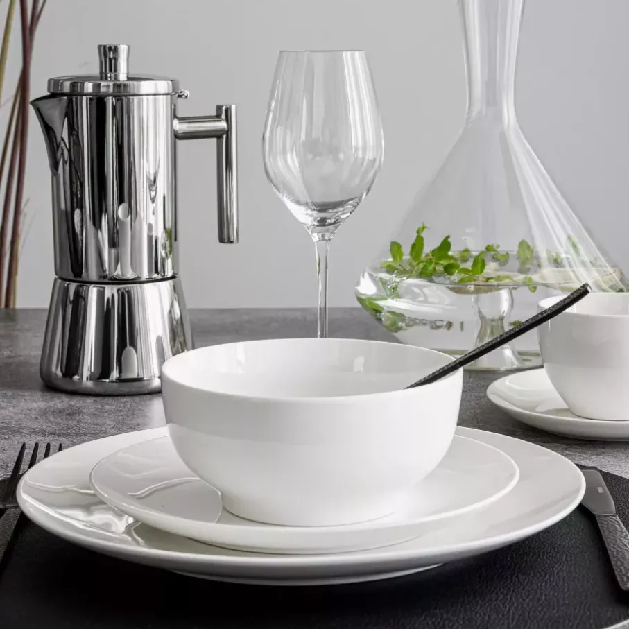 Talerz obiadowy DUKA EVERYDAY 26,5 cm biały porcelanowy