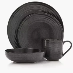 Talerz obiadowy DUKA SANDSTEN 27 cm szary kamionkowy