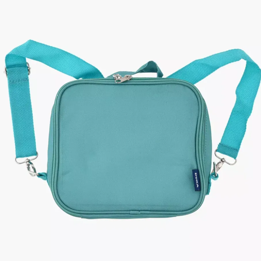 Torba termiczna na lunch DUKA MINI 22x19x8 cm turkusowa