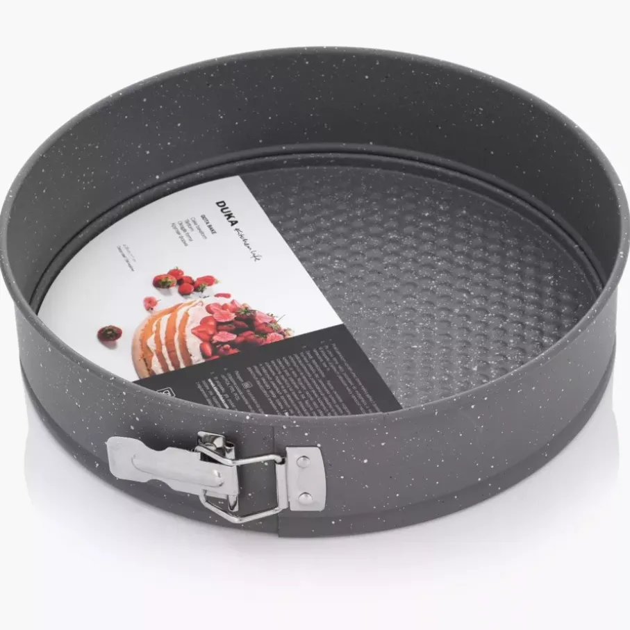 Tortownica DUKA GOTA BAKE 28 cm szara stalowa