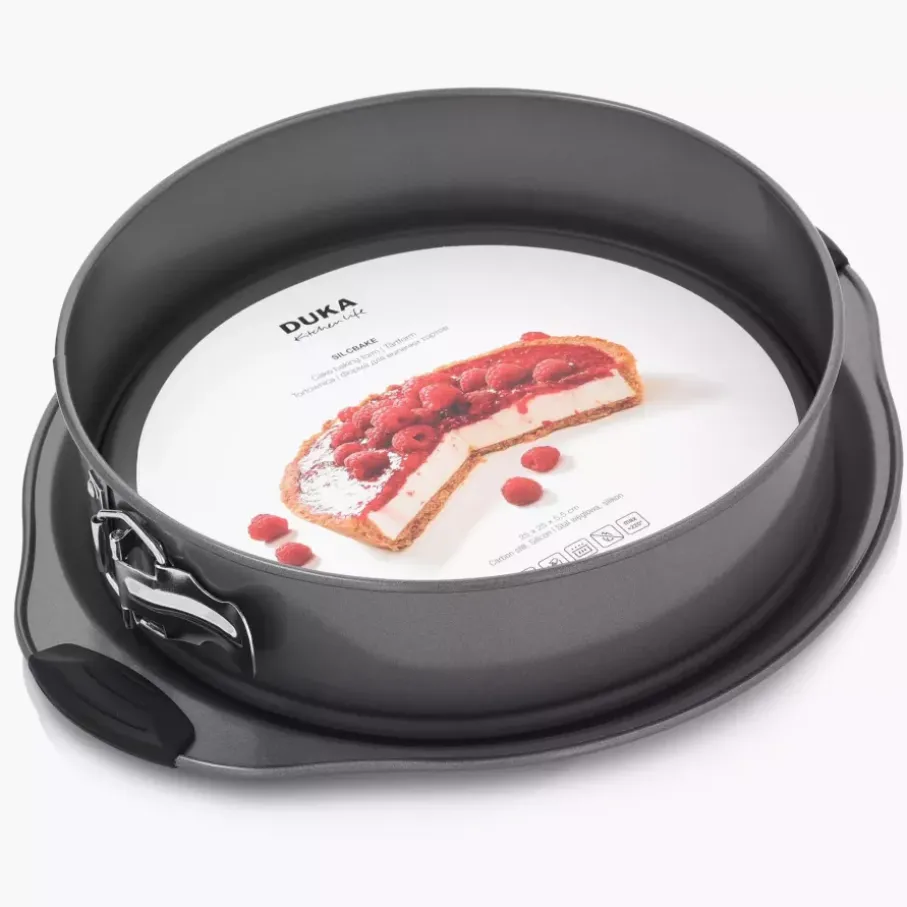 Tortownica DUKA SILC BAKE 25 cm grafitowa stalowa