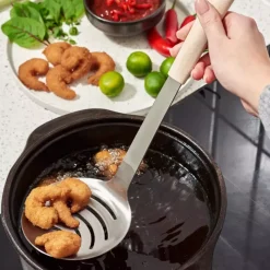 Łyżka cedzakowa GASTROMAX stal nierdzewna