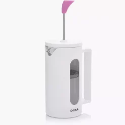 Zaparzacz do kawy French Press DUKA KNOBB 350 ml biały różowy