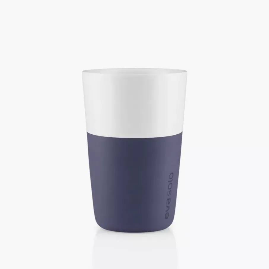 Zestaw 2 filiżanek do latte EVASOLO 360ml Fiolet