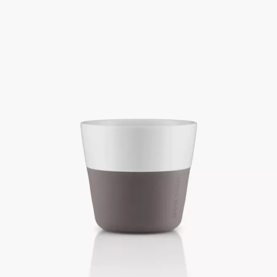 Zestaw 2 filiżanek do Lungo EVASOLO 230ml Elephant Grey