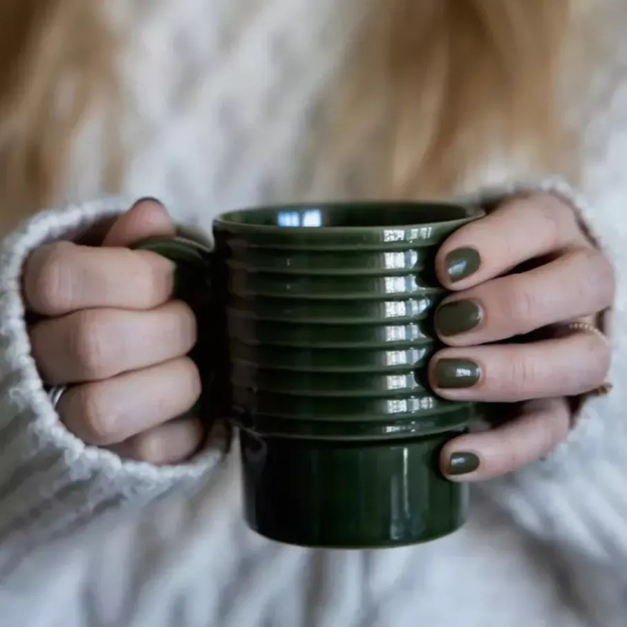 Zestaw 2 kubków 300ml SAGAFORM COFFE & MORE zielony