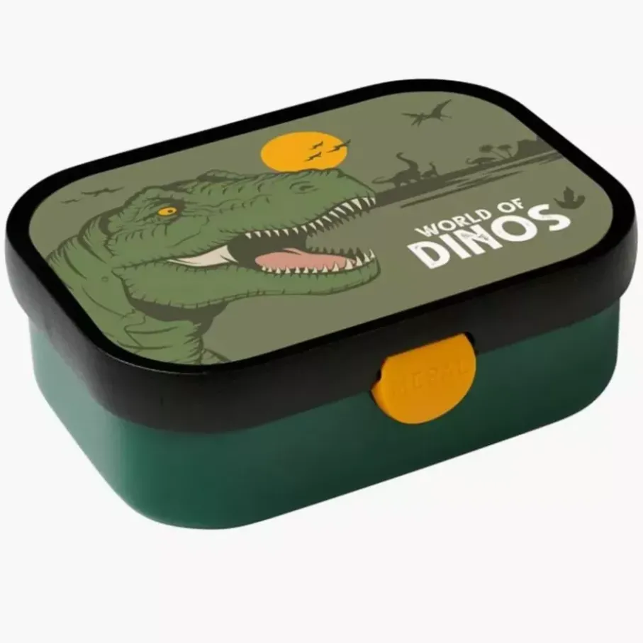 Zestaw lunchbox i bidon w dinozaury MEPAL CAMPUS 1150 ml zielony
