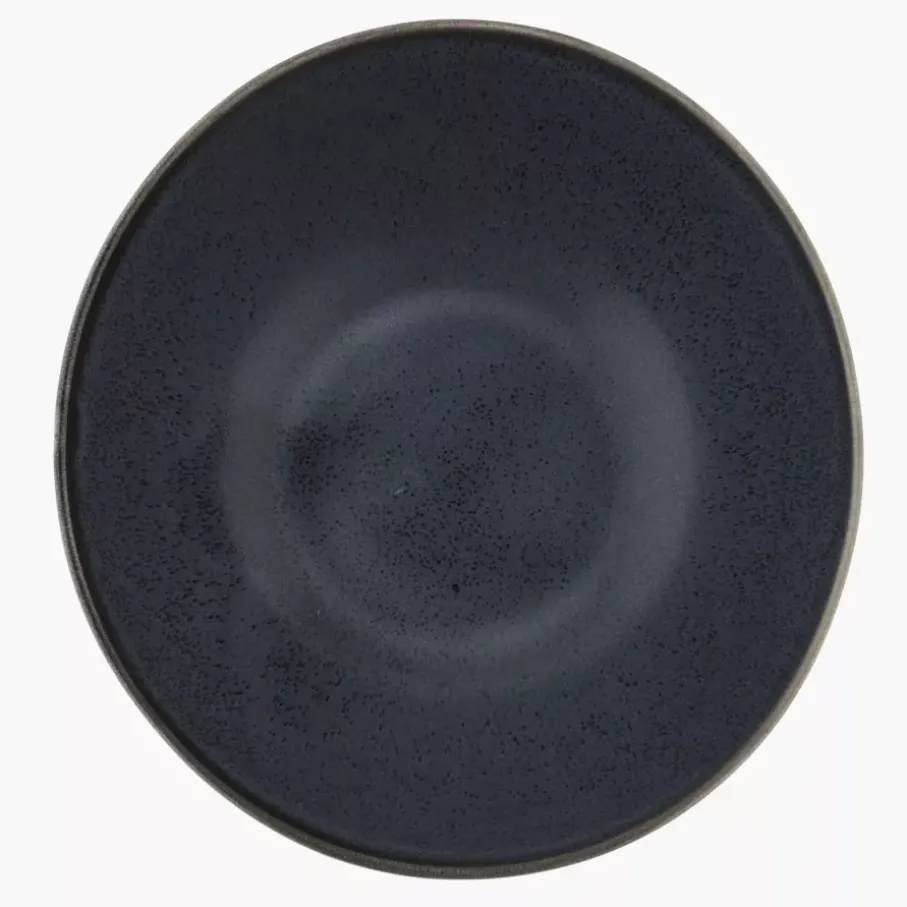 Zestaw obiadowy TIME BLACK 12 el. grafitowy porcelanowy